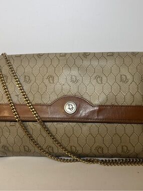 Christian Dior 1980 Honeycomb Shoulder Bag